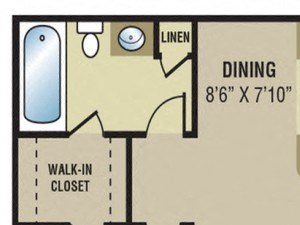 Stevens Creek Commons - 2 Bedroom 976 square feet Stevens Creek Commons - 2 Bedroom 976 square feet
